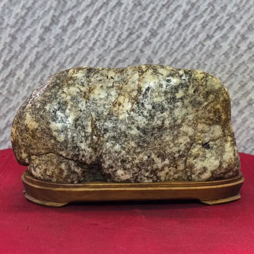 [BUNJANG] Misari Leopard Pattern Animal Shaped Stone / 미사리 호피 / 산경 / 동물 물형석