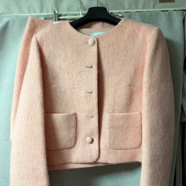 [BUNJANG] MIXXO Two-Piece Setup (Pink) - Bundle Set / 미쏘 투피스 셋업 (핑크 / 일괄)