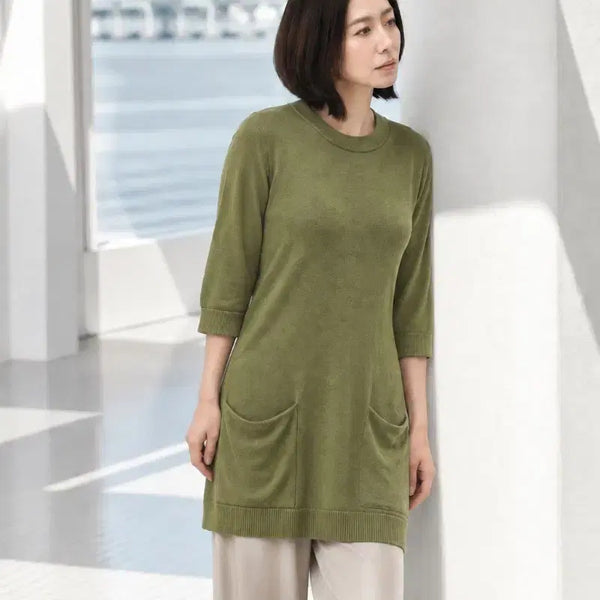 [BUNJANG] Branche Wool Silk Knit / 쁘렝땅 울실크니트
