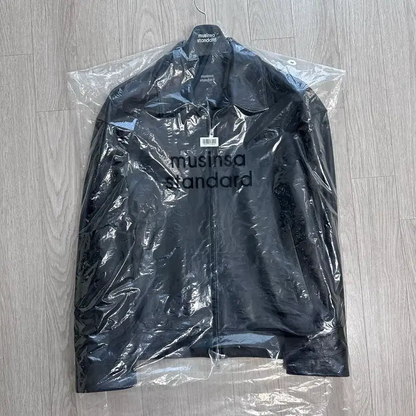 [BUNJANG] Standard Lambskin Oversized Leather Jacket / 무탠다드 램스킨 오버사이즈 가죽 자켓