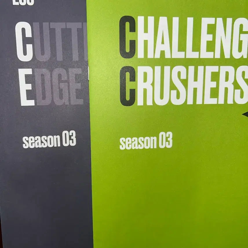 [BUNJANG] LCS Challenge Crushers & Cutting Edge Bundle Set (21 Issues) / LCS CHALLENGE CRUSHERS 10회 + CUTTING EDGE 11회 일괄 (총 21회)