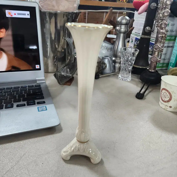 [BUNJANG] Lenox 24K Gold Accented Vase / USA 레녹스 LENOX 상태좋음 높이19.3cm 24K골드