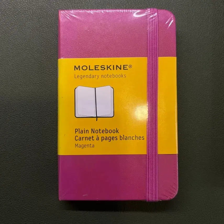 [BUNJANG] Moleskine Classic Notebook Plain Magenta XS Size / 단종) 몰스킨 클래식노트 플레인(무지) 마젠타 xs사이즈 미니노트