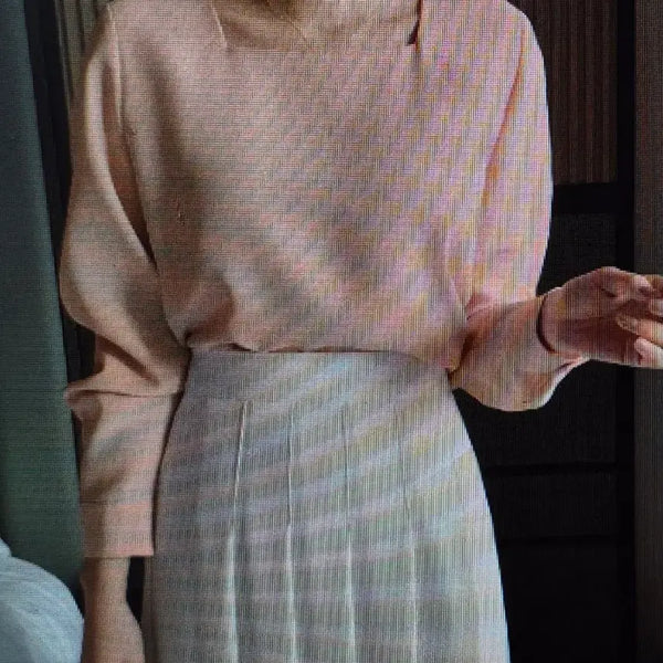 [BUNJANG] Chic Square Neck Blouse (4 Colors) / (해외배송)시크 스퀘어넥 셔츠 4컬러
