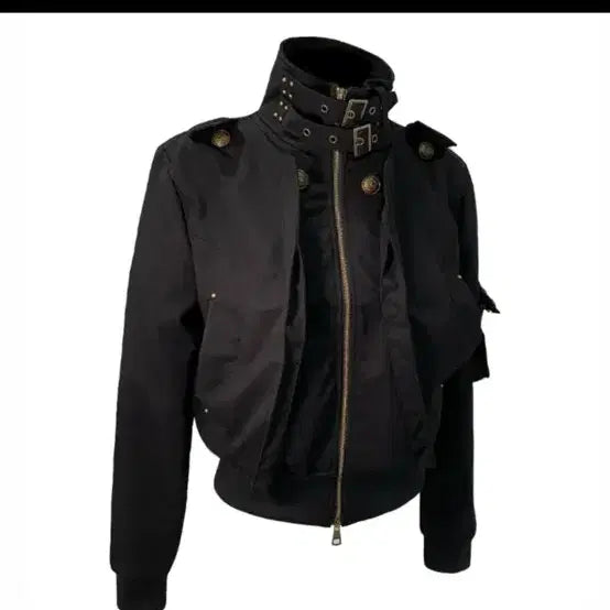 [BUNJANG] Black Button Jacket / 블랙  자캣버튼