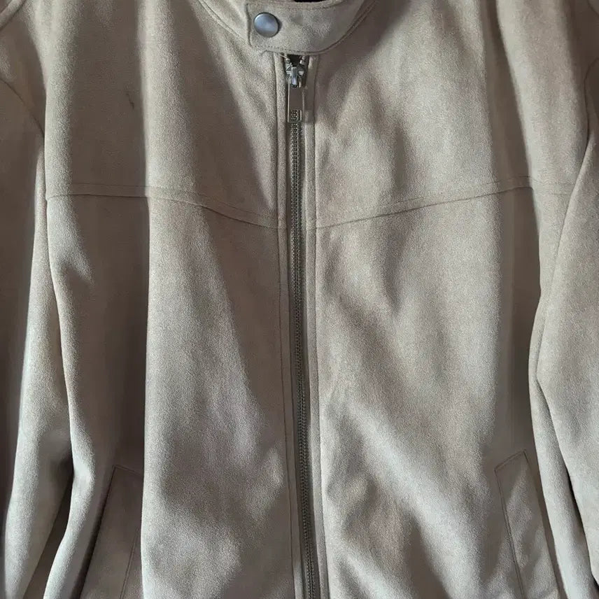 [BUNJANG] K.TWO HOLLIS Suede Jacket Beige / K.TWO HOLLIS 스웨이드 자켓 베이지