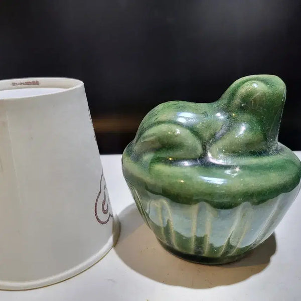 [BUNJANG] Green Glazed Inkstone / 녹유 연적