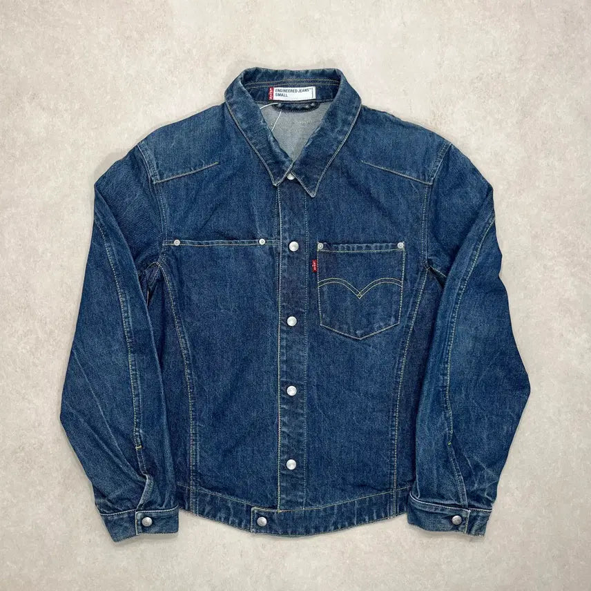 [BUNJANG] Levi's Engineered Jeans Denim Jacket Size 90 / 리바이스 엔지니어드 진 데님 자켓 [ 90 ]