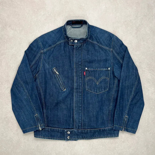 [BUNJANG] Levi's Engineered Riders Denim Jacket / 리바이스 엔지니어드 진 라이더 데님 자켓 [ 100 ]