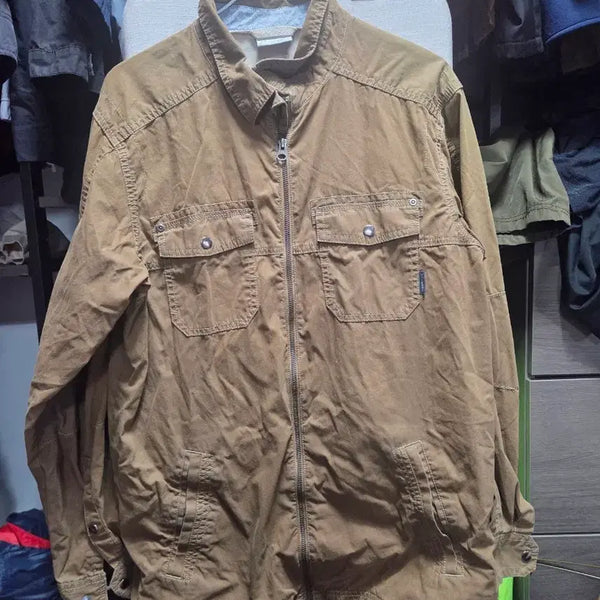 [BUNJANG] Columbia Deck Jacket Brown / 콜롬비아 덱자켓 브라운