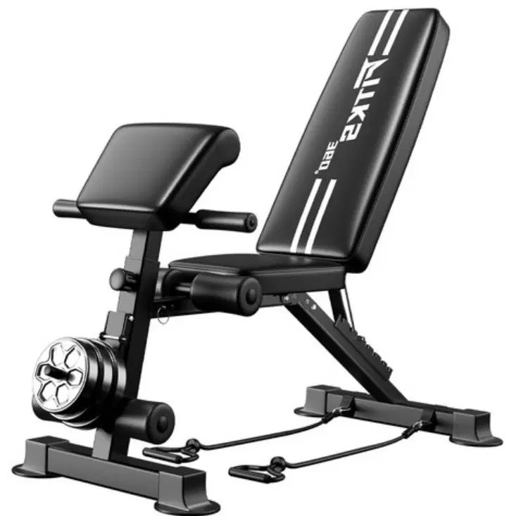 [BUNJANG] Multi-functional Home Gym Incline Bench with Foldable Legs / 접이식 레그 인클라인벤치 레그익스텐션 레그컬 벤치프레스 다기능 홈짐 홈트 헬스 운동기구