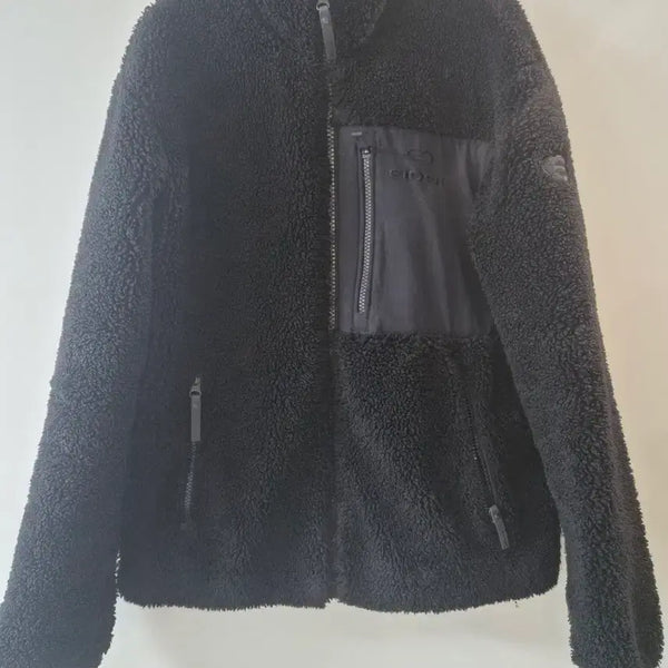 [BUNJANG] Eider Fleece Zip-Up Jacket Black / 아이더 플리스 집업 자켓 블랙