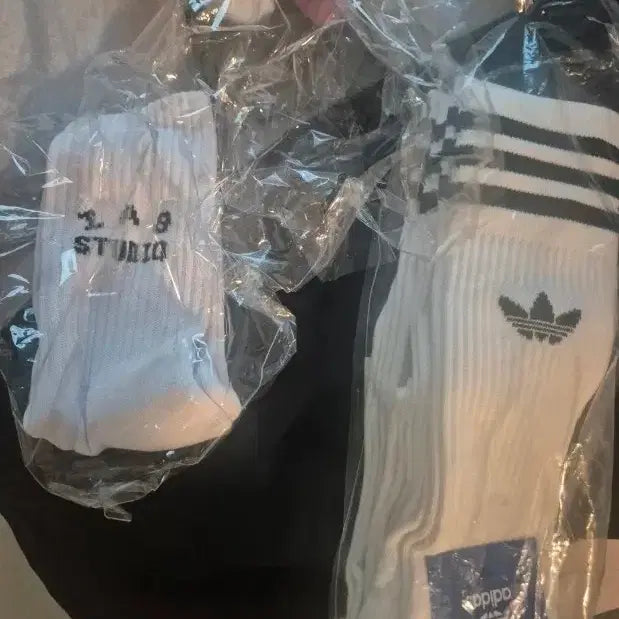 [BUNJANG] Adidas and IAB Studio Socks Bundle Set / 아디다스 양말 2  아이앱스튜디오 양말 1