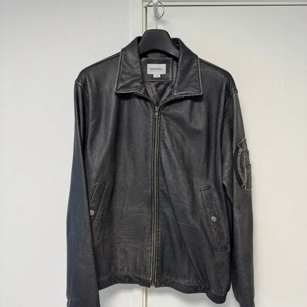 [BUNJANG] thisisneverthat Leather Jacket / 디스이즈네버댓 가죽자켓