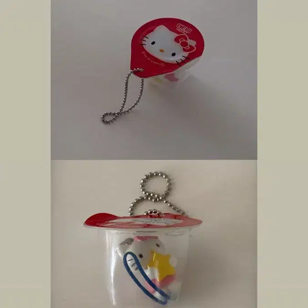 [BUNJANG] Classic Kitty Pudding Keyring Strap / 고전키티 푸딩 키링 스트랩