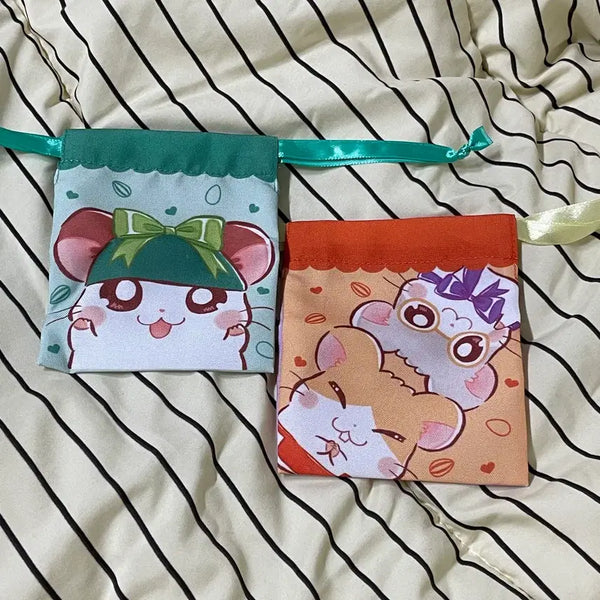 [BUNJANG] Hamtori Petit Pouch Bundle Set / 햄토리 쁘띠 파우치 일괄
