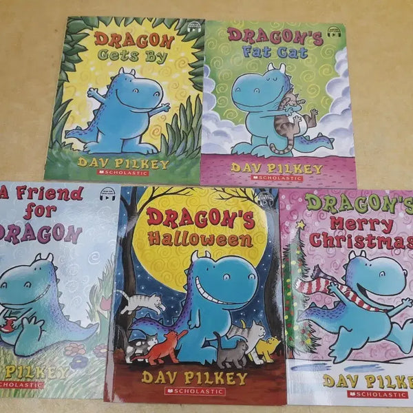 [BUNJANG] Dragon Tales Complete 5-Book Set + CD / DARGON TALES전 5권+CD