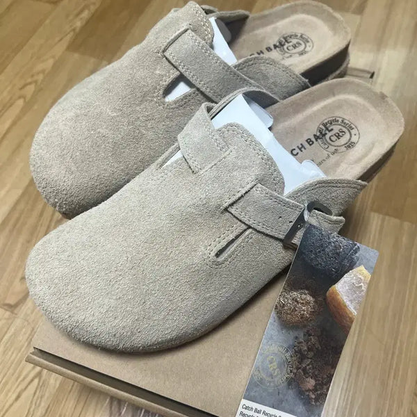 [BUNJANG] Catchball Suede Mule Beige Size 280 / 캐치볼 CRS-04 스웨이드 베이지 280