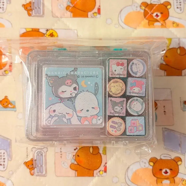 [BUNJANG] Sanrio Characters Stamp Set / 산리오 캐릭터즈 도장 스탬프