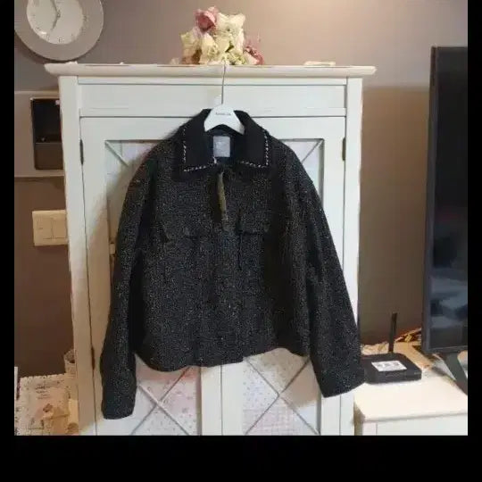 [BUNJANG] 8 Seconds Tweed Jacket Jumper / 에잇세컨즈 트위드자켓 트위드점퍼 55반-66 새상품 정가89000