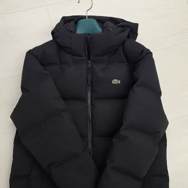 [BUNJANG] Lacoste Black Padded Jumper / 라코스테 블랙 패딩 점퍼