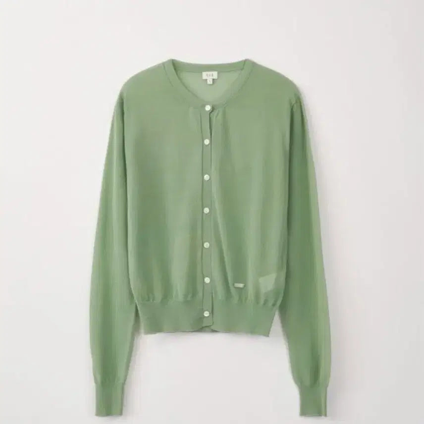 [BUNJANG] Sie Riesling Sheer Cardigan Green / 시에 sie 리즐링 시어 가디건