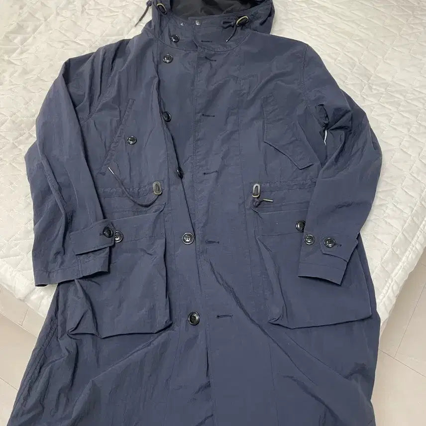 [BUNJANG] Eastlog Navy Parka Jacket - Medium / 이스트로그 자켓 네이비 M