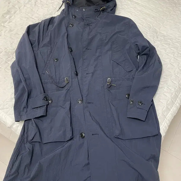 [BUNJANG] Eastlog Navy Parka Jacket - Medium / 이스트로그 자켓 네이비 M