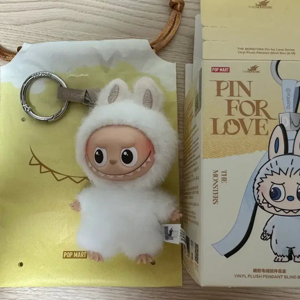[BUNJANG] Labubu Password Mini Keychain H / 라부부 비밀번호 미니 키링 H