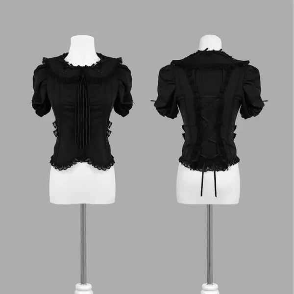 [BUNJANG] Dimmoire Layered Frill Blouse / dimmoire 딤모아르 절프릴 블라우스