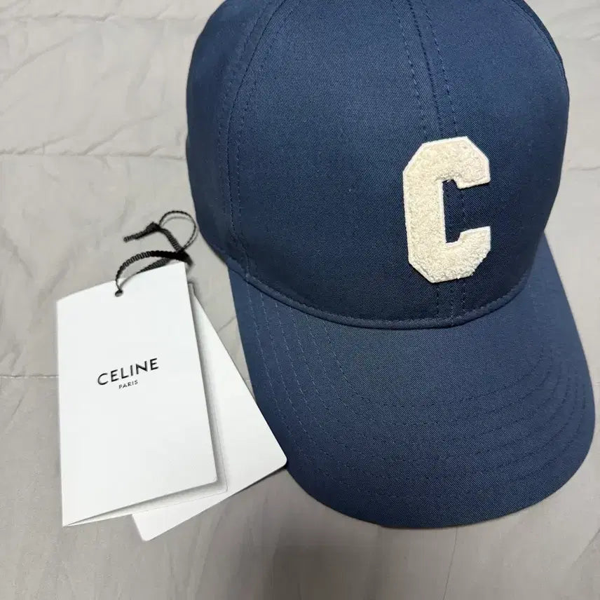 [BUNJANG] Celine Navy C-Logo Ball Cap / 셀린느 볼캡