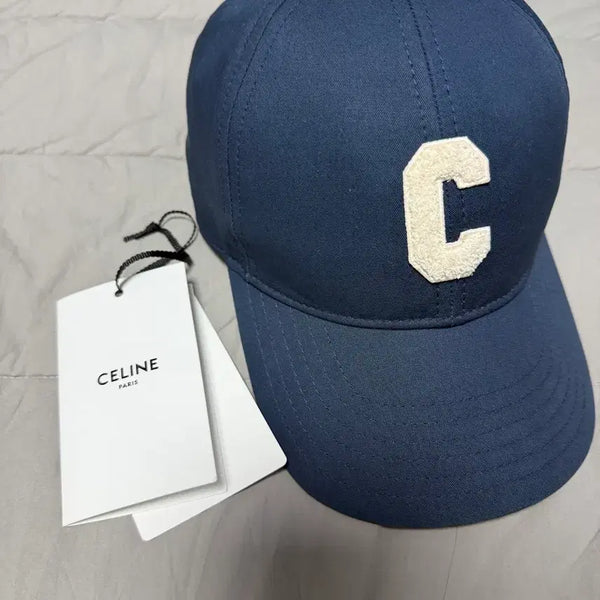 [BUNJANG] Celine Navy C-Logo Ball Cap / 셀린느 볼캡
