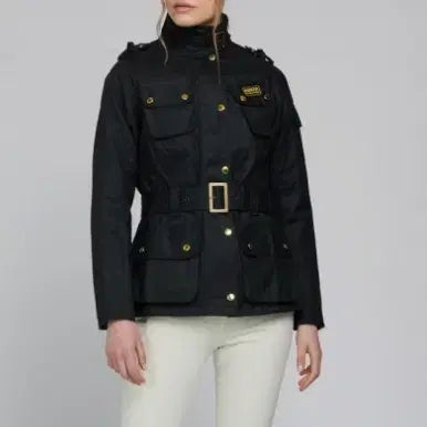 [BUNJANG] Barbour International Wax Jacket - UK8/US4 / 바버 barbour 인터내셔널 왁스 자켓 uk8 us4사이즈 정품