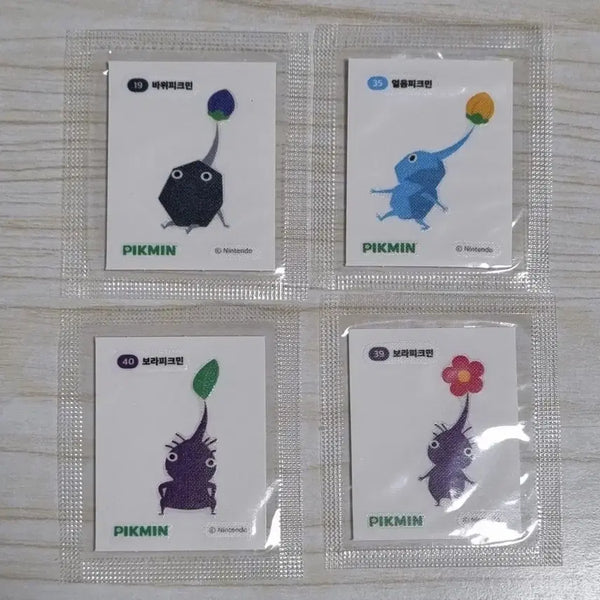 [BUNJANG] Nintendo Pikmin Picktato Sticker Set / 닌텐도 피크민 띠부씰 스티커