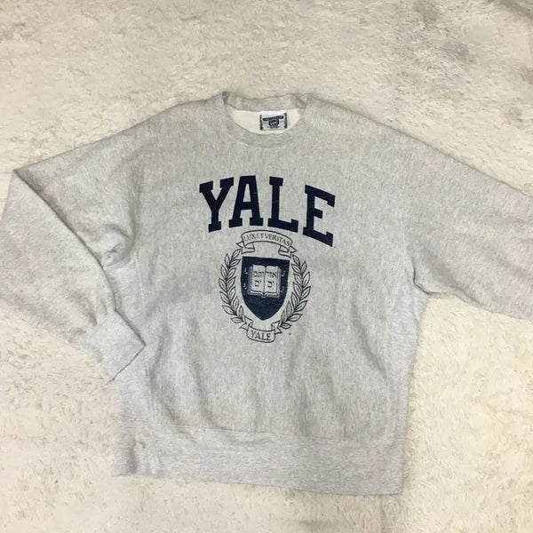 [BUNJANG] 90's Crossgrain Yale Sweatshirt / 리 90'S  크로스그레인 예일 맨투맨 II27