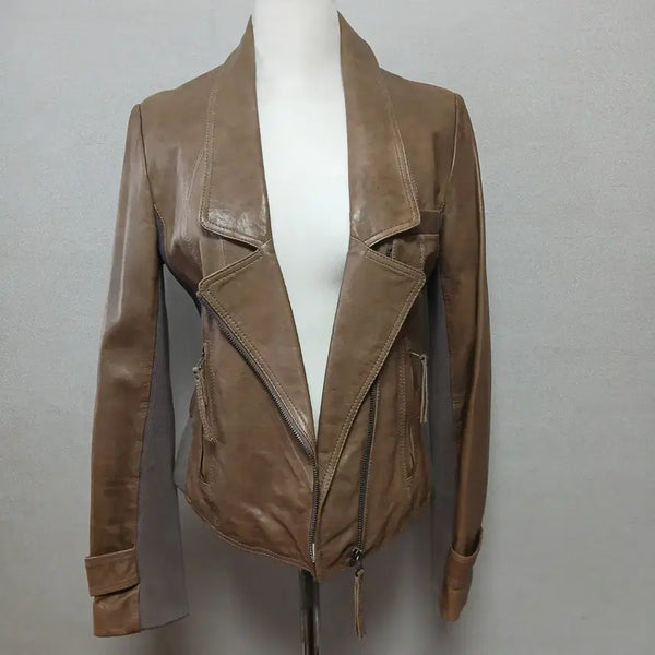 [BUNJANG] Joinus Genuine Leather Rider Jacket / 조이너스 양가죽 라이더 자켓   새옷수준