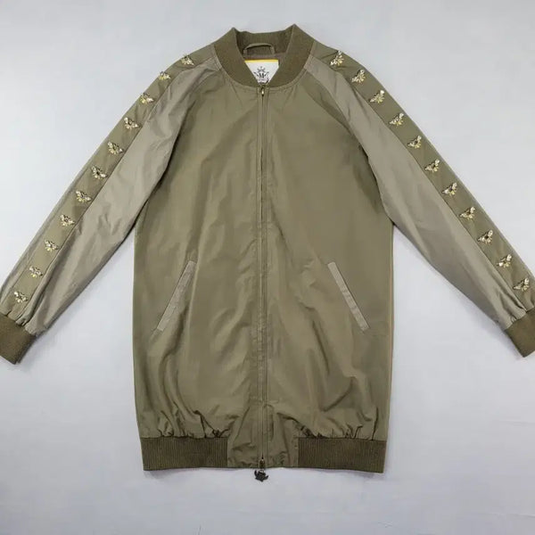 [BUNJANG] Mino Maestrelli Genuine Long Bomber Jacket / (정품) 미노 마에스트렐리 롱봄버 자켓