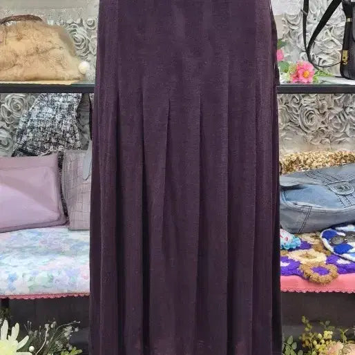 [BUNJANG] COMME CA Wool Blend Long Skirt / COMME CA 모 혼방 롱스커트 55 66