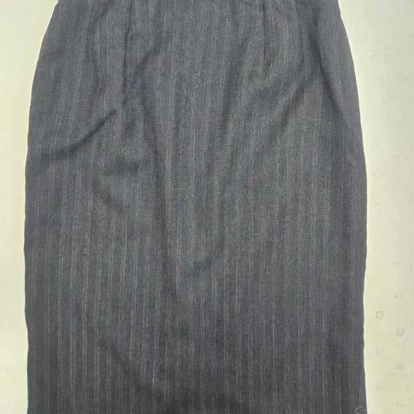 [BUNJANG] Burberry Check Wool Suit Skirt / 버버리 체크 정장 스커트