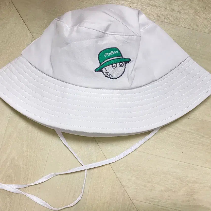 [BUNJANG] Malbon Golf White Ball Cap / 말본 골프 볼캡 화이트