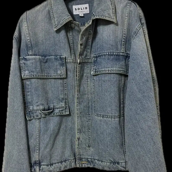 [BUNJANG] Solid Homme 22SS Denim Jacket Size 46 / 22ss 솔리드옴므 청자켓 46사이즈