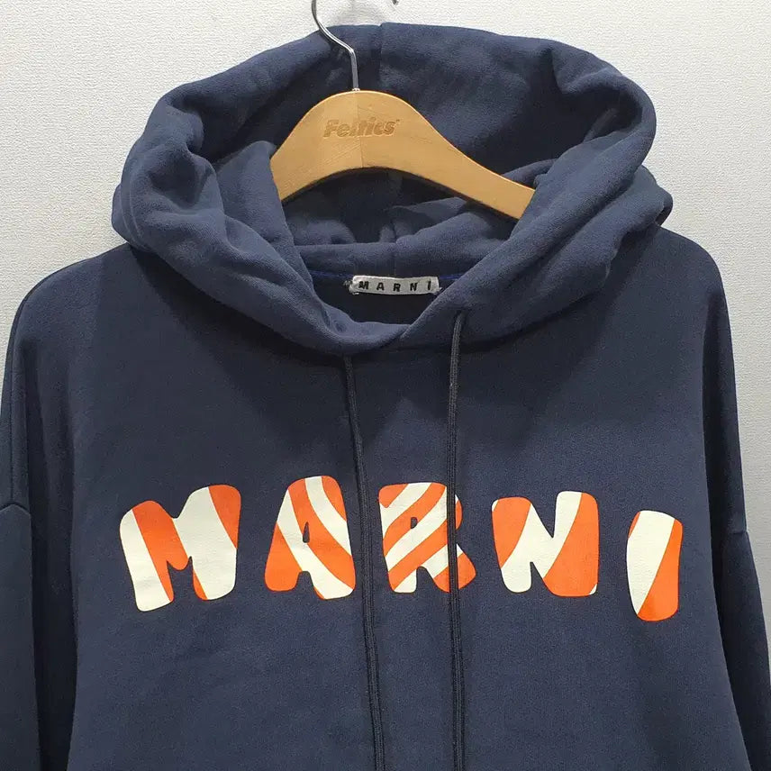 [BUNJANG] Marni Logo Hoodie Size 50 / 마르니 로고 후드티 50사이즈 110정도 (가로66 세로70)