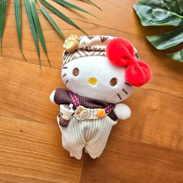 [BUNJANG] Hello Kitty Bubble Tea Beret Keychain / (새상품) 버블티 베레모 헬로키티 키링