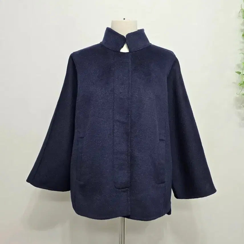 [BUNJANG] Vera Wang Wool Mandarin Collar Jacket / 베라왕 차이나넥 모직 자켓