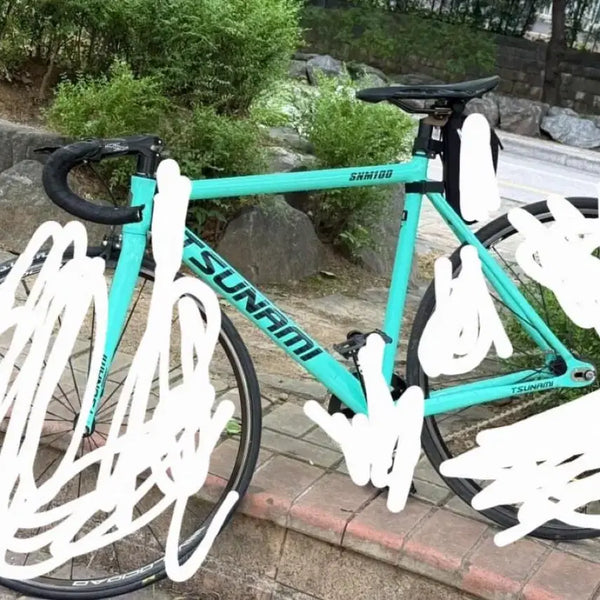 [BUNJANG] Tsunami SNM100 Bicycle Frame with KCNC 100mm Handlebar / 쓰나미 snm100