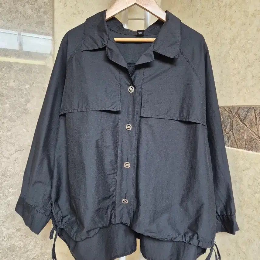 [BUNJANG] Oversized Cotton Shirt-Style Transitional Outerwear / 뽀짝귀욤~아방한 핏의 간절기 셔츠형아우터(프리)