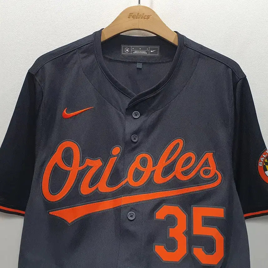 [BUNJANG] Nike Baltimore Orioles Jersey - Size M / 나이키 볼티모어 오리올스 유니폼 M사이즈 (가로55 세로80)