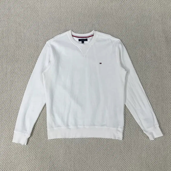 [BUNJANG] Tommy Hilfiger Sweatshirt White L / 타미힐피거 맨투맨 화이트 L