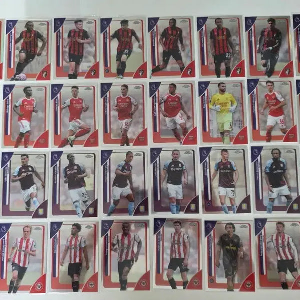 [BUNJANG] 25-26 Topps Chrome EPL Team Set Bundle (Includes 2 Limited Edition Cards) / 25-26 탑스크롬 EPL 팀셋 일괄 (한정 2장 포함)