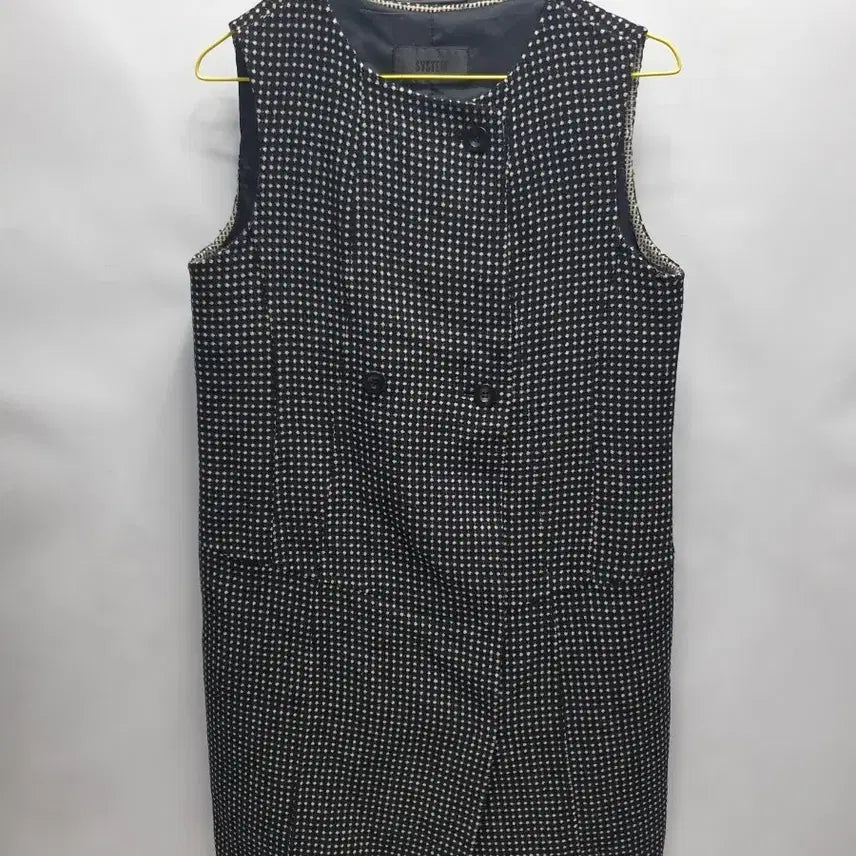 [BUNJANG] System Sleeveless Dress Check / 시스템 민소매 원피스 체크